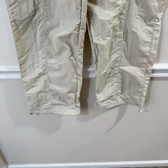 Wilo The Label Anthropologie Parachute Fly Cargo Pants Womens Small Beige Tan - Picture 4 of 7